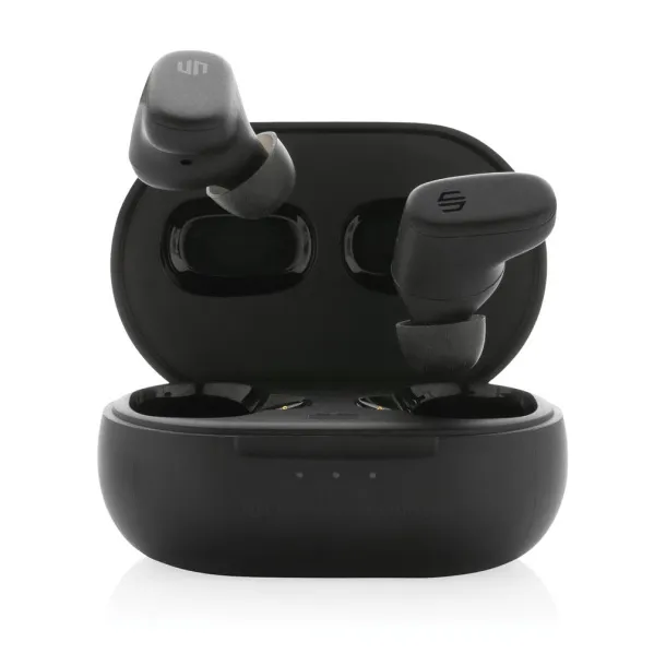 Urban Vitamin Gilroy hybrid ANC and ENC earbuds - Urban Vitamin Black 