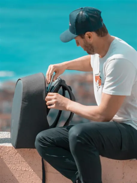  Bobby Hero Small, Anti-theft backpack - XD Design anthracite Anthracite