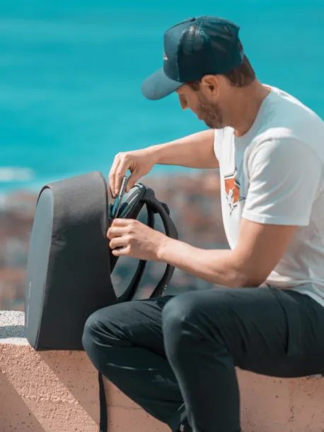  Bobby Hero Small, Anti-theft backpack - XD Design anthracite Anthracite