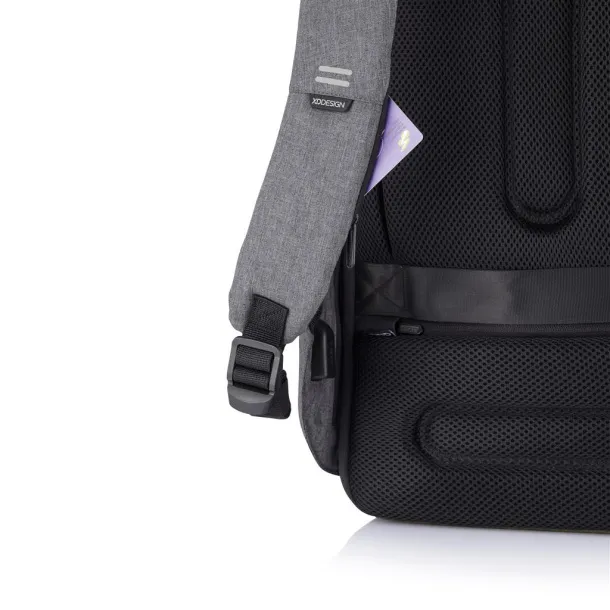  Bobby Hero Small, Anti-theft backpack - XD Design Grey Black