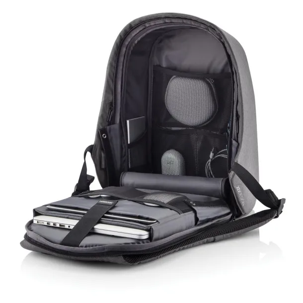  Bobby Hero Small, Anti-theft backpack - XD Design Grey Black