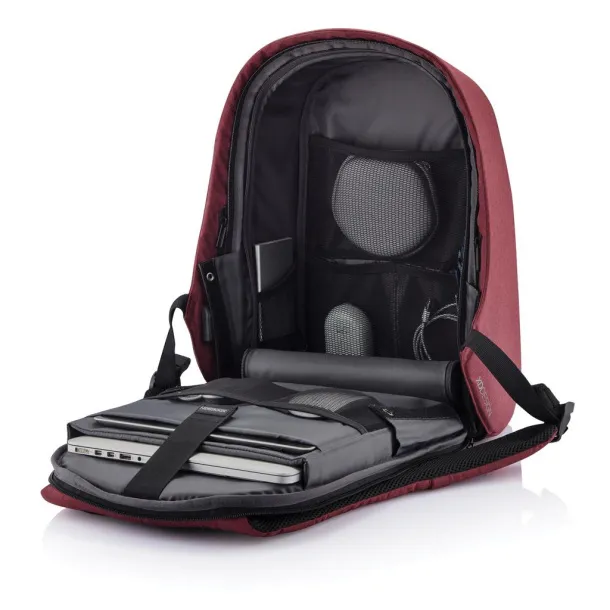  Bobby Hero Small, Anti-theft backpack - XD Design Crvena Black