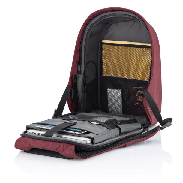  Bobby Hero mali ruksak sa zaštitom protiv krađe, 13,3" - XD Design Crvena Crna