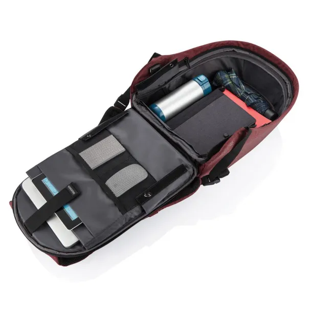  Bobby Hero mali ruksak sa zaštitom protiv krađe, 13,3" - XD Design Crvena Crna