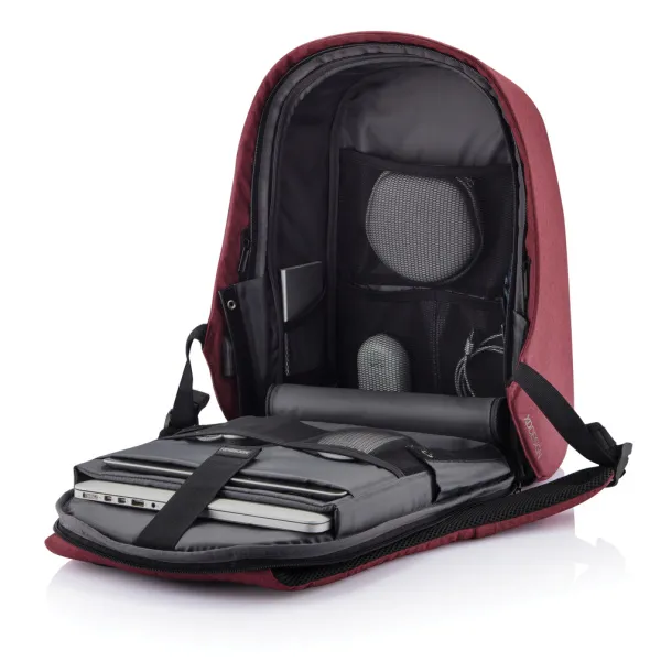  Bobby Hero Small, Anti-theft backpack - XD Design Crvena Black