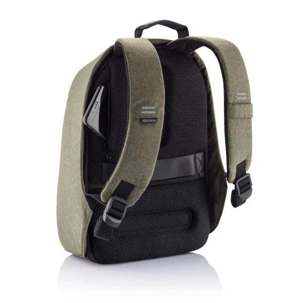  Bobby Hero Small, Anti-theft backpack - XD Design Green Black