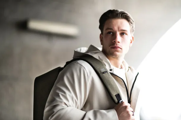  Bobby Hero mali ruksak sa zaštitom protiv krađe, 13,3" - XD Design Zelena Crna