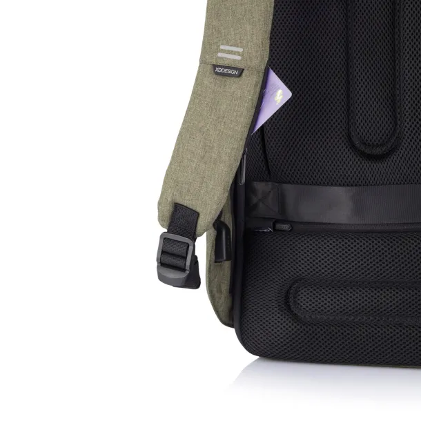  Bobby Hero mali ruksak sa zaštitom protiv krađe, 13,3" - XD Design Zelena Crna