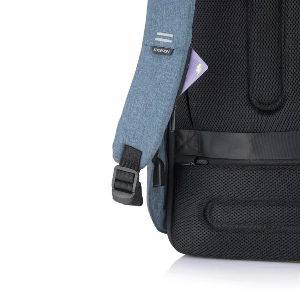  Bobby Hero mali ruksak sa zaštitom protiv krađe, 13,3" - XD Design light blue, blue Crna