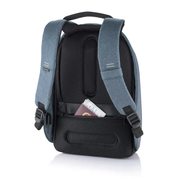  Bobby Hero Small, Anti-theft backpack - XD Design light blue, blue Black