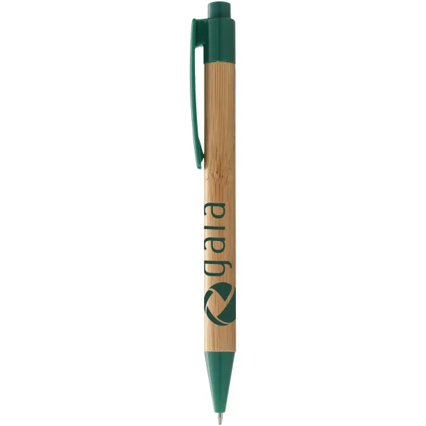 Borneo bamboo ballpoint pen Natural Green