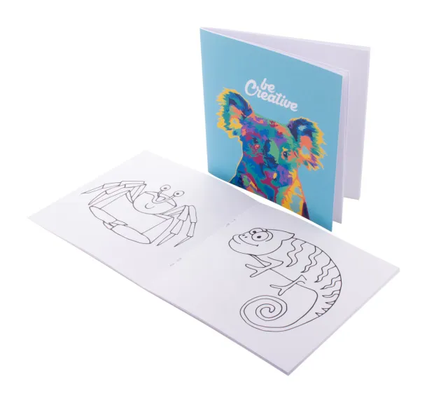 ColoBook custom colouring booklet White