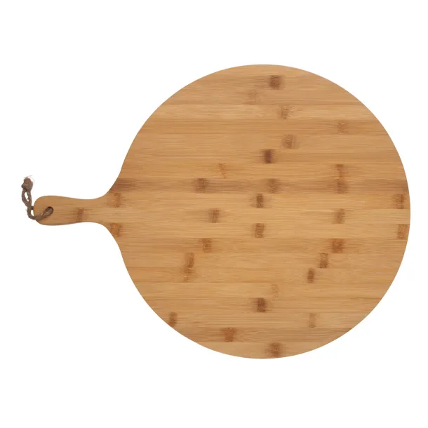  Ukiyo bamboo round serving board - Ukiyo Brown 