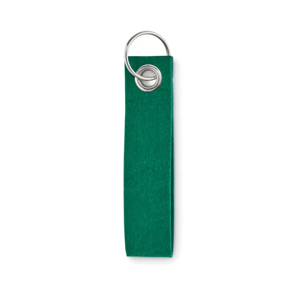 SUORA RPET felt keyring Green