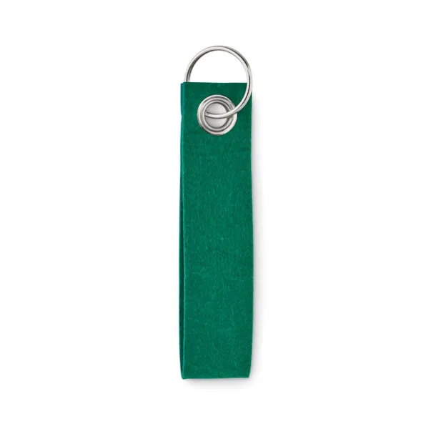 SUORA RPET felt keyring Green