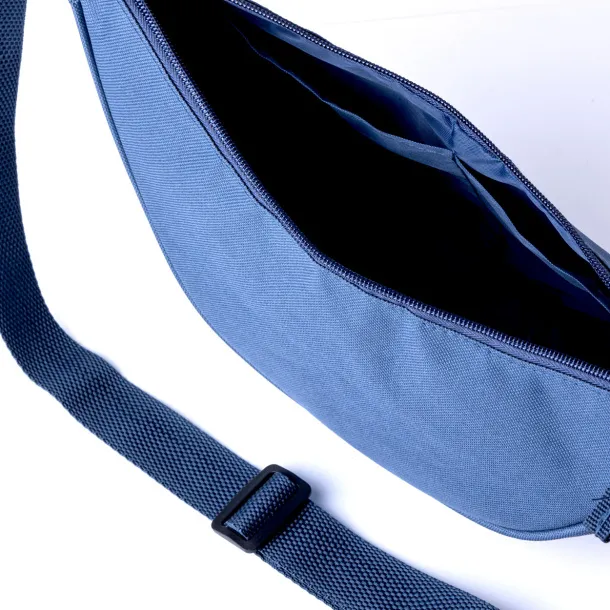 Lollap RPET crossbody waist bag Dark blue