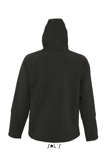  SOL'S REPLAY MEN - HOODED SOFTSHELL - SOL'S Black