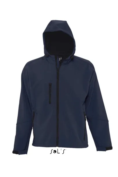  SOL'S REPLAY MEN - HOODED SOFTSHELL - SOL'S French Navy