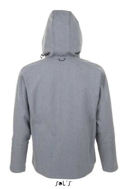  SOL'S REPLAY MEN - HOODED SOFTSHELL - SOL'S Grey Melange