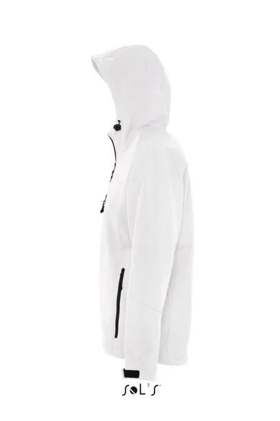  SOL'S REPLAY MEN - HOODED SOFTSHELL - SOL'S White