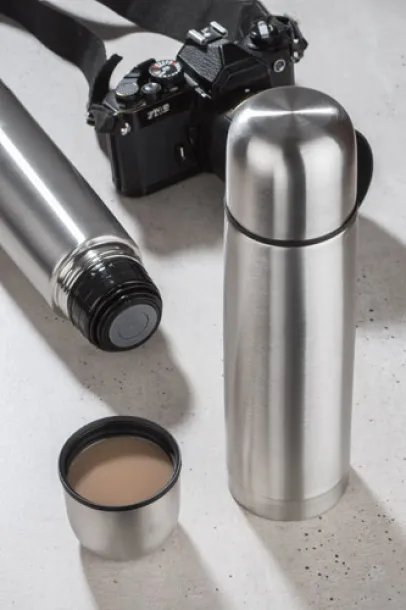 BUCO Vacuum flask  500 ml Silver