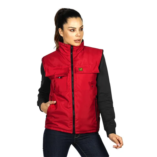 TEN VEST Workwear bodywarmer Red