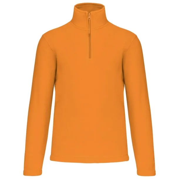 ENZO ZIP NECK MICROFLEECE JACKET - Kariban Orange