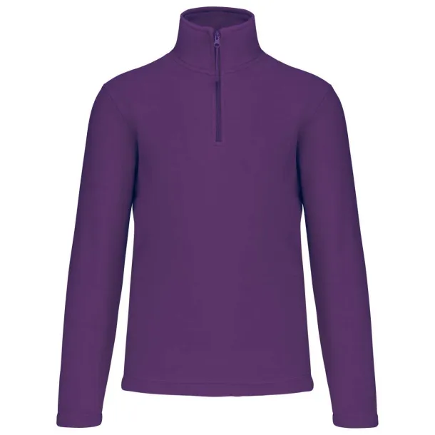 ENZO ZIP NECK MICROFLEECE JACKET - Kariban Ljubičasta