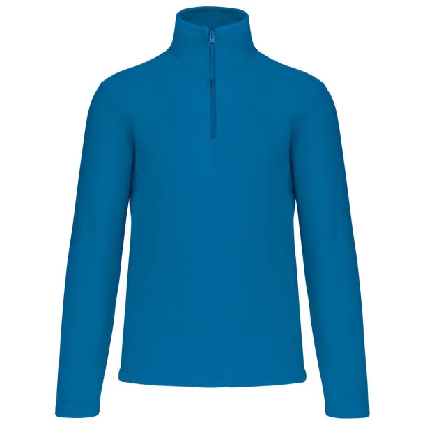 ENZO ZIP NECK MICROFLEECE JACKET - Kariban Tropical Blue