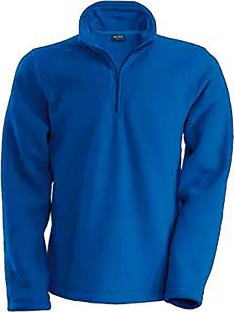 ENZO ZIP NECK MICROFLEECE JACKET - Kariban Royal blue