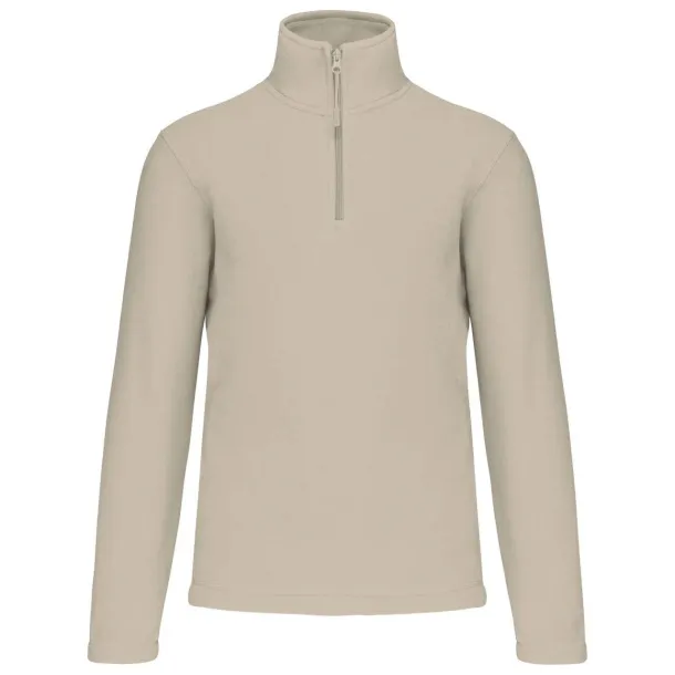 ENZO ZIP NECK MICROFLEECE JACKET - Kariban Beige