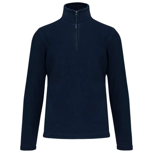 ENZO ZIP NECK MICROFLEECE JACKET - Kariban Navy