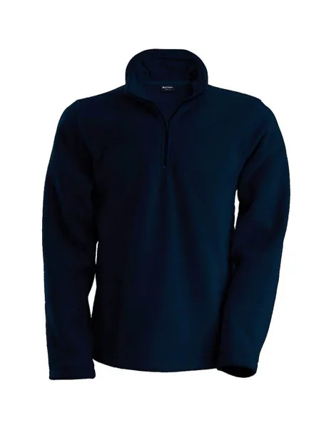 ENZO ZIP NECK MICROFLEECE JACKET - Kariban Navy