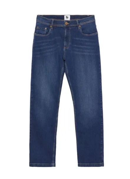 LEO STRAIGHT JEANS - So Denim Dark Blue Wash