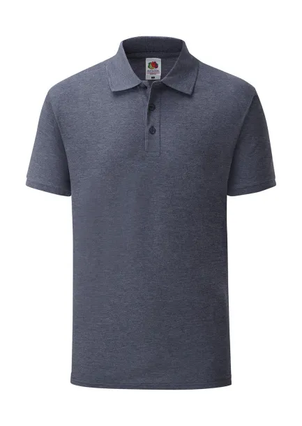  65/35 Polo - Fruit of the Loom Heather Navy