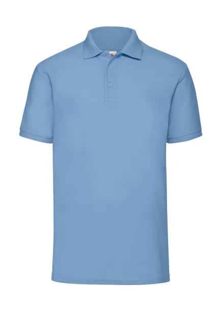  65/35 Polo - Fruit of the Loom Sky blue