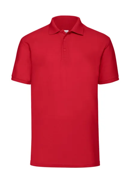  Polo majica, 180 g/m² - Fruit of the Loom Crvena