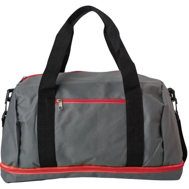  Small sports, travel bag Crvena