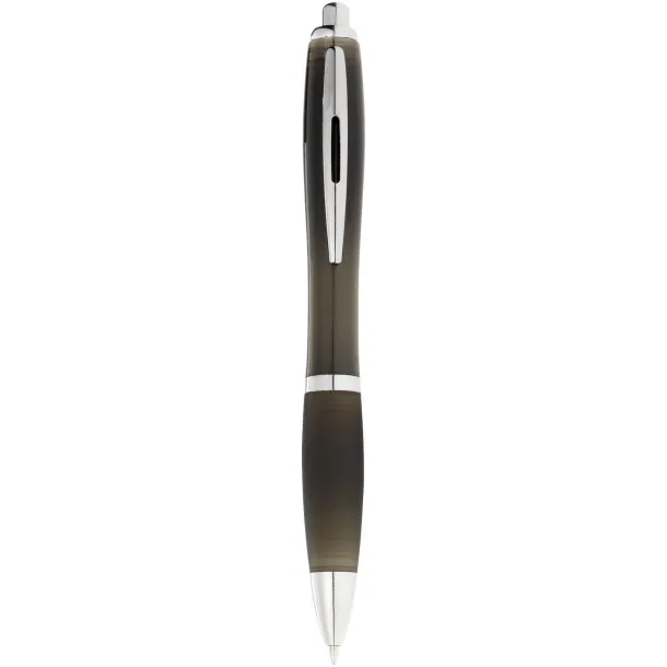 Nash ballpoint pen coloured barrel and black grip - Unbranded Solid black