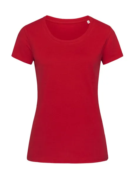  Organic Janet Crew Neck Women - Stedman Pepper Red