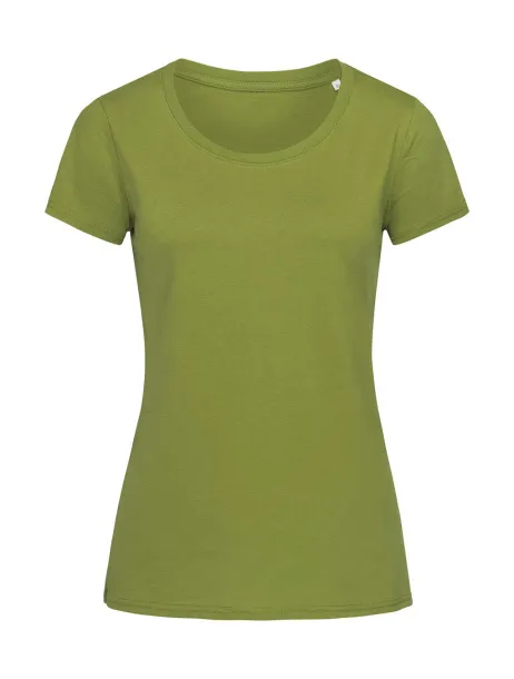  Organic Janet Crew Neck Women - Stedman Earth Green