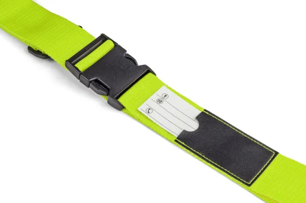 NODO Luggage strap Light green