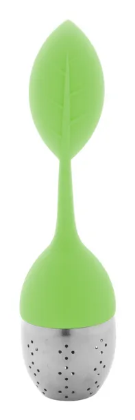 Jasmin tea infuser, heart Lime green