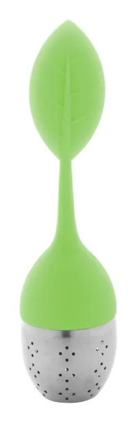 Jasmin tea infuser, heart Lime green