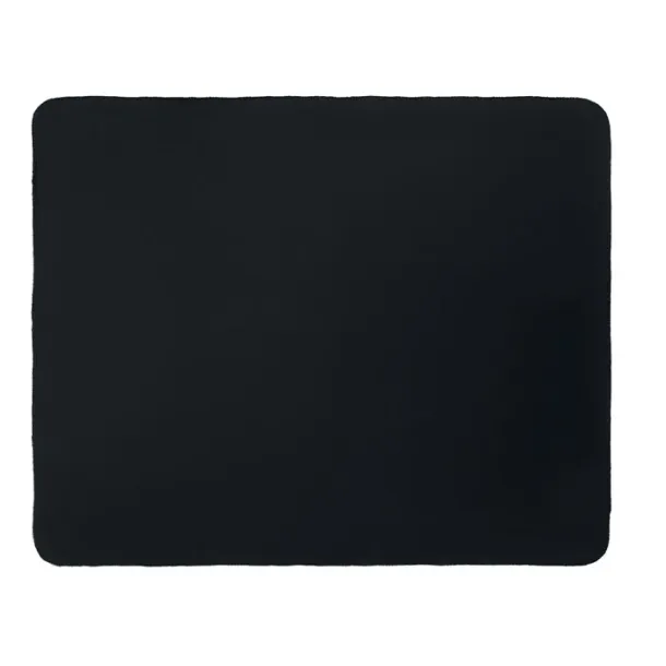 BOGDA RPET fleece blanket 130 gr/m² Black