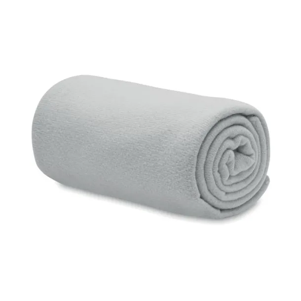 BOGDA RPET fleece blanket 130 gr/m² Grey