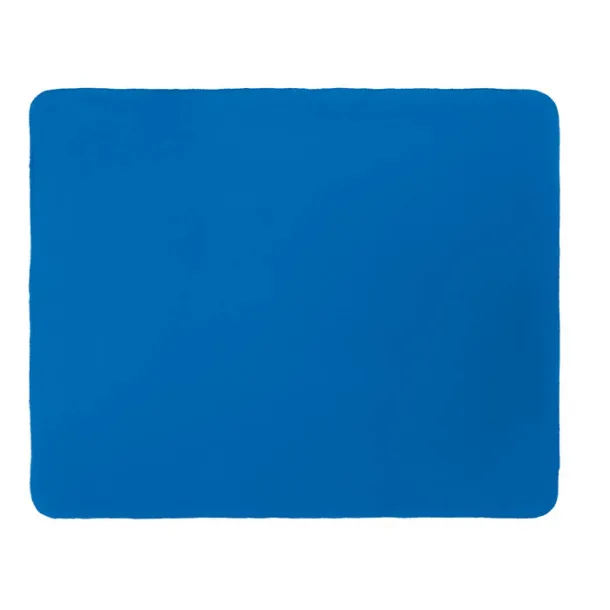 BOGDA RPET fleece blanket 130 gr/m² Royal blue