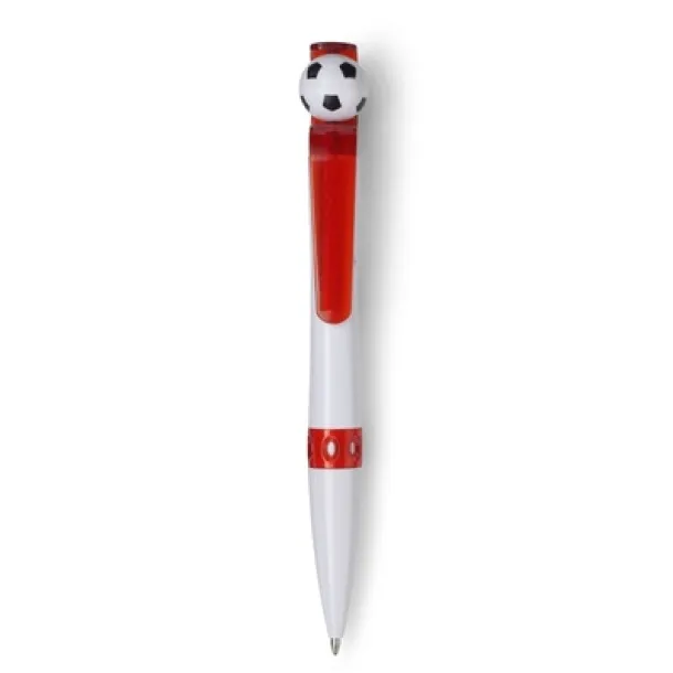  Ball pen "football" red