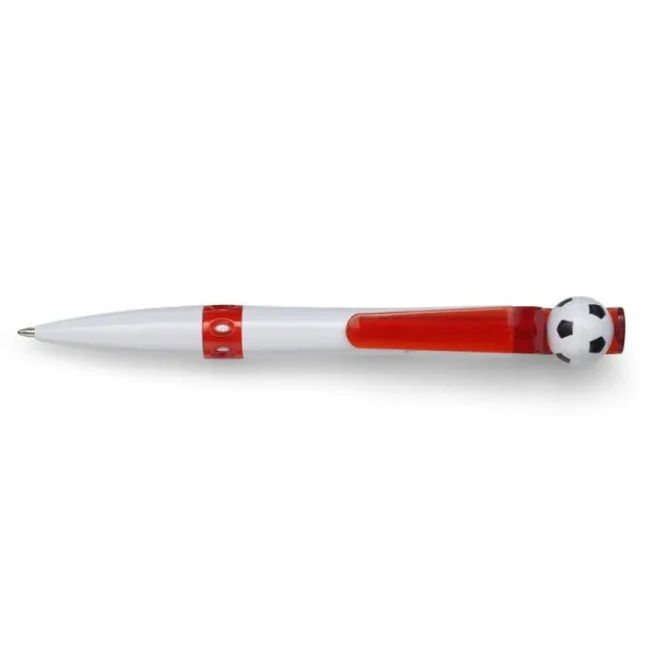  Ball pen "football" red