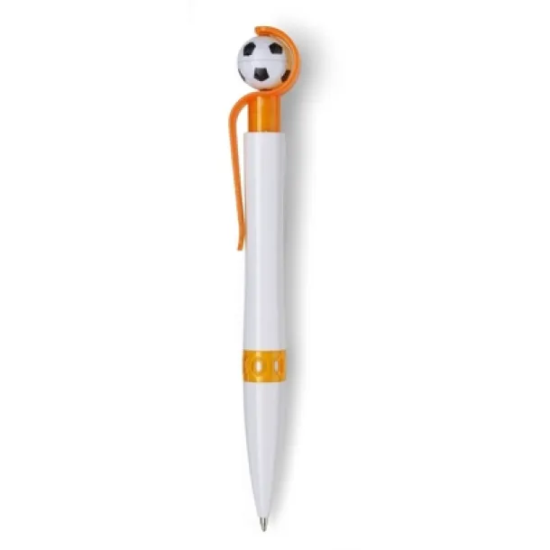  Ball pen "football" orange